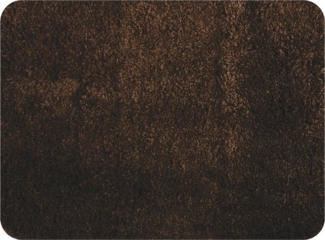 MSV Badteppich Badematte Badvorleger Duschvorleger Mikrofaser Hochflor flauschig 50x70 cm – Braun