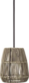 PR Home 6018-2503 Saigon Outdoor Pendelleuchte Polyrattan grau 18cm