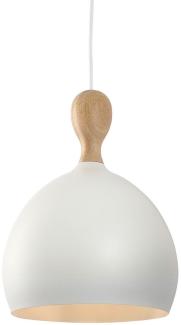 Halo Design 742929 Pendelleuchte Dueodde Metall E27 weiß 24cm