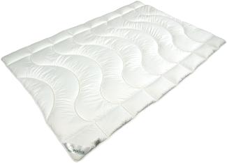 Sympathica Microfaser Feinbatist Duo-Steppbett 155x220 cm Ganzjahresdecke 1200 g