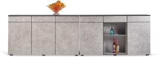 Best Freizeitmöbel Garden Outdoor Sideboard Need a Hand ca. 152x46x88 cm HPL/Cement