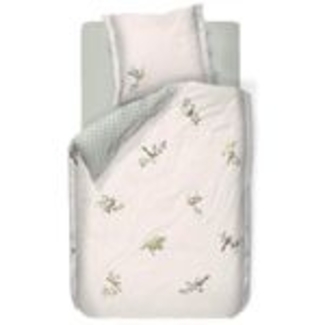 Pip Studio Bettwäsche Little Birds White Perkal 200 x 200 + 2x 80 x 80 cm