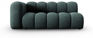 Micadoni Modulares Sofa Lupine 3-Sitzer Links Chenille Petrol