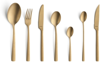 Amefa MANILLE Besteckset 42-teilig PVD gold mattiert
