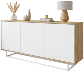 Lookway Kommode SANAYI LOFT mit Metallgestell, Breite: 156 cm
