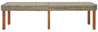 vidaXL Bank Natur 160 x 35 x 45 cm Massivholz Mango 344880