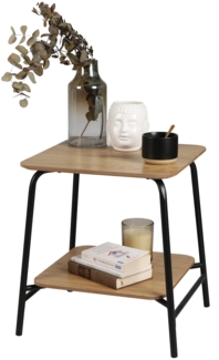 Urban Living Marcel BEISTELLTISCH, SCHWARZES Holz, normal