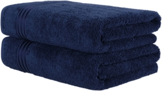 HAMMETEX Saunatuch Hammetex 2er Set extra große Saunatücher, Frottier (Packung, 2-St), 100% Baumwolle – Weich & Saugfähig – Luxuriöse Große Spa-Badetücher