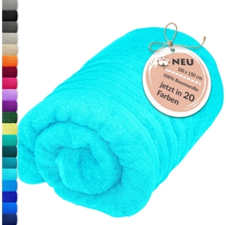 Lashuma Badetuch - XXL Handtuch London, Frottee (1-St), großes Badehandtuch - Duschtuch 100x150 cm für Damen & Herren