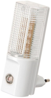 REV Nachtlampe, LED Nachtlicht Dämmerungsautomatik, 5 LEDs, 10 Lux, weiss