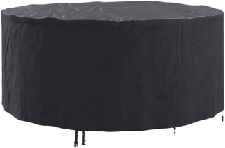 vidaXL Gartenmöbelabdeckung Schwarz 200 x 200 x 85 cm 210D-Gewebe 4106014