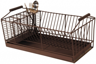 Abtropfgestell Abtropfständer für Geschirr Metall Antic Line DEC7646