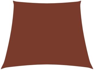 vidaXL Sonnensegel Oxford-Gewebe Trapezförmig 2/4x3 m Terracotta 135406