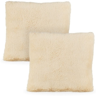 Flauschige Kissen