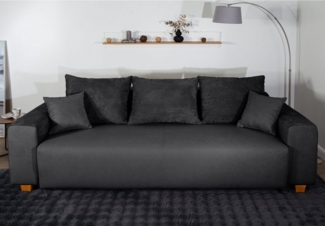 COLLECTION AB Schlafsofa Yves, Liegefläche (B/T): 142/194 cm, inkl. Bettfunktion, Bettkasten, Federkern & Zierkissen