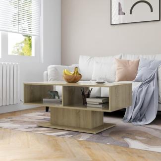 vidaXL Couchtisch Sonoma-Eiche 103,5x50x44,5 cm Holzwerkstoff 806825