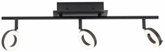 Paul Neuhaus 6785-13 SILEDA LED Deckenleuchte 3-flammig Anthrazit