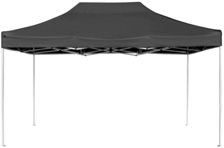 vidaXL Profi-Partyzelt Faltbar Aluminium 4,5x3 m Anthrazit 45493