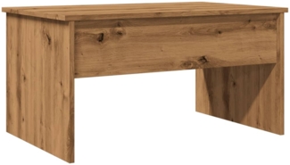 vidaXL Couchtisch Artisan-Eiche 80x50,5x41,5 cm Holzwerkstoff 856931