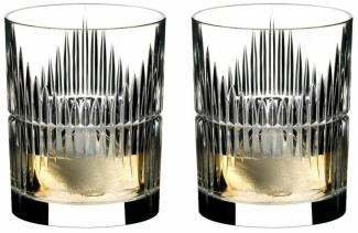 Riedel Tumbler Collection Shadows Whiskygläser, Gläserset, Whisky Tumbler, 2er Set, 323 ml, 0515/02S5