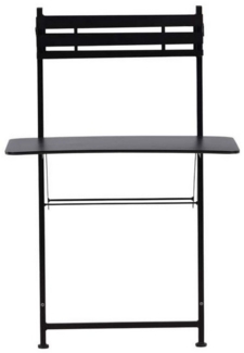ebuy24 Bistrotisch Borneo Balkontisch Aufhängen 57x77cm schwarz.
