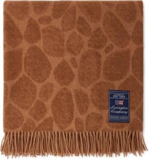 LEXINGTON Decke Graphic Recycled Wool Mix Dark Beige (130x170) 12130116-2570-TH10