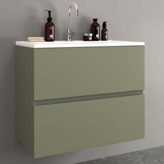 Möbelhandel Klipenstein Waschbeckenunterschrank 65/80/100 cm, mit Waschtisch, fertigmontiert 65 cm, 80 cm, 100 cm Breite
