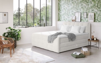 COTTA Boxspringbett Fort mit Bettkasten, inkl. Topper, erhältlich in verschiedenen Breiten (160cm, 180cm & 200cm)