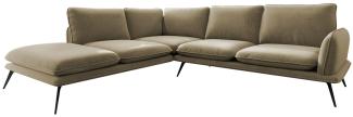 Ecksofa Sanrino (Farbe: Zetta 291, Seite: Links OT-2R)