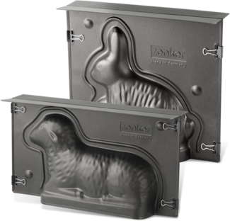 Zenker | Backformen Set | perfekt für Ostern | kreatives Backen leicht gemacht | hochwertige Antihaftbeschichtung | leicht zu reinigen | ideal für festliche Anlässe