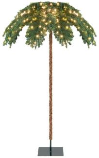 COSTWAY Künstlicher Weihnachtsbaum, mit 813 Zweigspitzen, 250 warmweißen LED