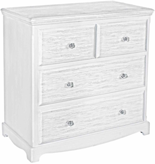 Kommode Blanc aus MDF Modern, 4 Schubladen