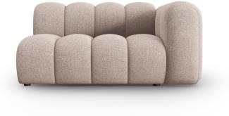 Micadoni Modulares Sofa Lupine 2-Sitzer Rechts Chenille Beige