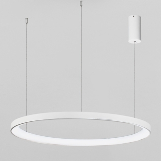 Nova Luce 9853685 PERTINO LED Pendelleuchte 78cm 3000K Weiss dimmbar