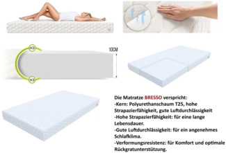 FDM Stauraumbett mit Bettkasten und Lattenrost 120x200, 140x200, 160x200, 180x200 cm (Mit MATRATZE - Bettrahmen mit Bettkasten für viel Stauraum, MADE IN EU - in Grau,Weiß oder Eiche Braun, ideal für Paare), Metallrahmen mit hydraulischer Klappfunktion