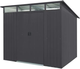 Pergart Gerätehaus "Lübeck" 89, anthrazit matt