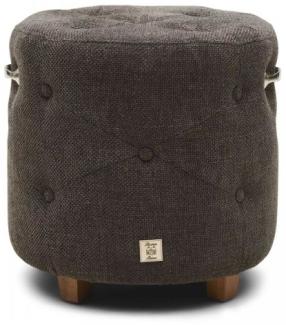 Riviera Maison Hocker Bowery Celtic Weave Mud Brown 9737003