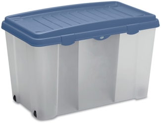 CASARIA® Rollenbox 'Family', Aufbewahrungsbox, blau