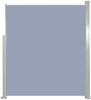vidaXL Ausziehbare Seitenmarkise 160x300 cm Grau 41546