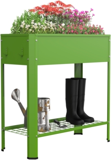 VCM Blumentöpfe Balora 921117 Grün H. 88 x B. 80 x. T. 35 cm