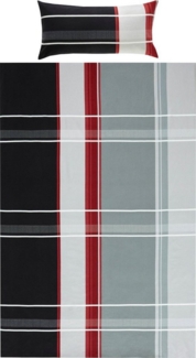 Erwin Müller Bettwäsche Bettwäsche, Biber, 2 teilig, Streifen