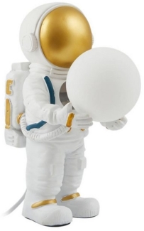 Lindby Tischleuchte Kosmo, Keramik Weiß IP20, 1 x 8 W LED