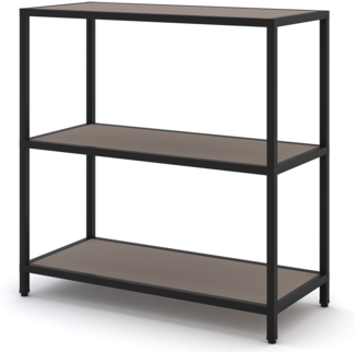 ASSMANN Regal Cubas Basalt 80 x 36 x 82 cm Metall