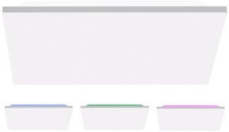 RGB LED Deckenleuchte, Fernbedienung, dimmbar, L 45 cm