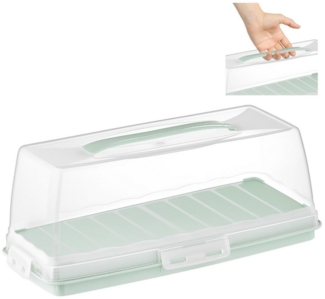 uandu home Kuchentransportbox Tortentransportbox mit Haube und Griff, Kuchenbehälter, Tortenbehälter, (Tortentransportbox mit Haube und Griff, BPA Frei Tortenbehälter), Dishwasher Safe