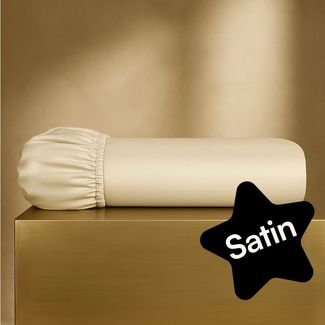 Seralino Spannbettlaken Mako Satin Spannbetttuch (100% Bio Baumwolle), 100% Bio-Baumwolle, Gummizug: rundum, Etiketten zeigen Seiten – schnelles, unkompliziertes Beziehen garantiert, Fairtrade/ GOTS zertifizierte uni Bettlaken, weich