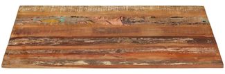 vidaXL Tischplatte Rechteckig 70x90 cm 15-16 mm Altholz Massiv 286050