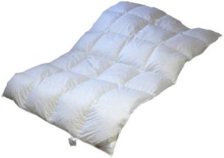 Hofmann Franken Daunendecke Daunenbett Bettdecke 4x6 135x220 cm 960 g