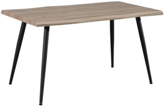 HTI-Living Esstisch Esstisch mit Baumkante Alrik (Stück, 1-St, 1 Esstisch), Küchentisch