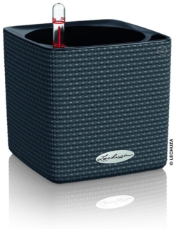 Lechuza Kräutertopf CUBE Color 14 x 14 x 14 cm schiefergrau